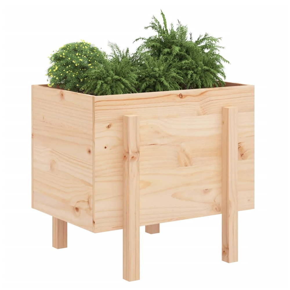 vidaXL Garden Planter 62x50x57 cm Solid Wood Pine S0671357935