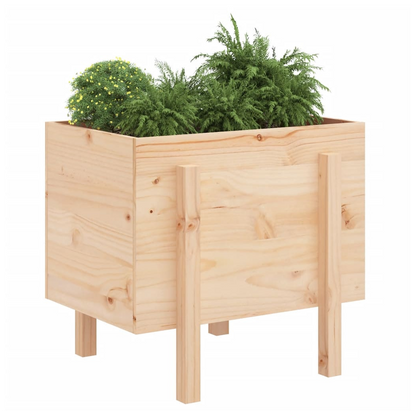 vidaXL Garden Planter 62x50x57 cm Solid Wood Pine S0671357935