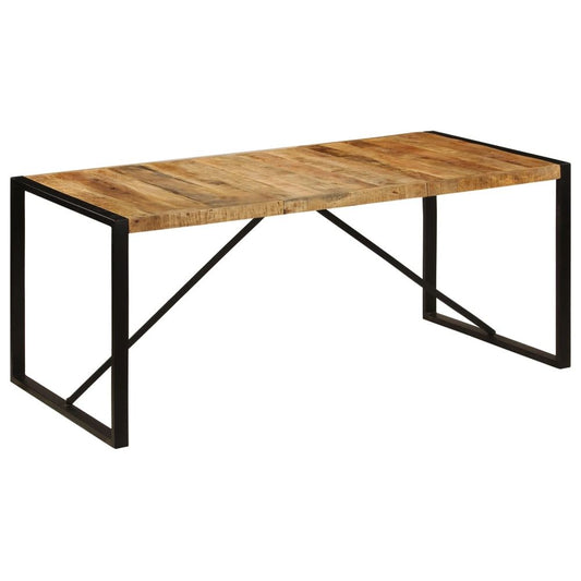 Dining Table Solid Rough Mango Wood 180 cm V069819876