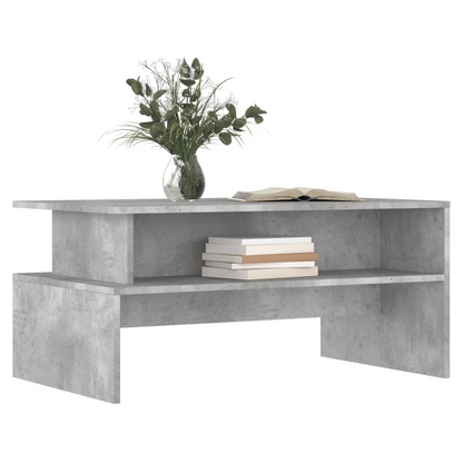 vidaXL Coffee Table Concrete Grey 90x55x42.5 cm Engineered Wood S0671256769