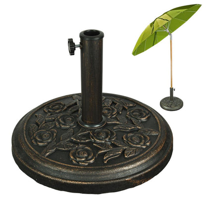 ASAB ONLY - 9KG Traditional Parasol Base Iron Cast Garden AS-04520 1/0381 H8029 H8032 S0671064960