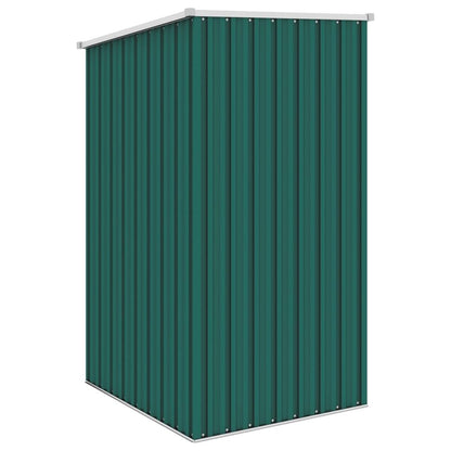 Garden Shed Green, Brown Grey & Anthracite 87x98x159 cm Galvanised Steel V069822279