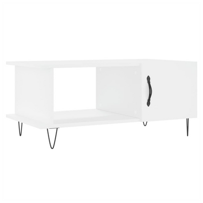 vidaXL Coffee Table White 90x50x40 cm Engineered Wood S0671256822