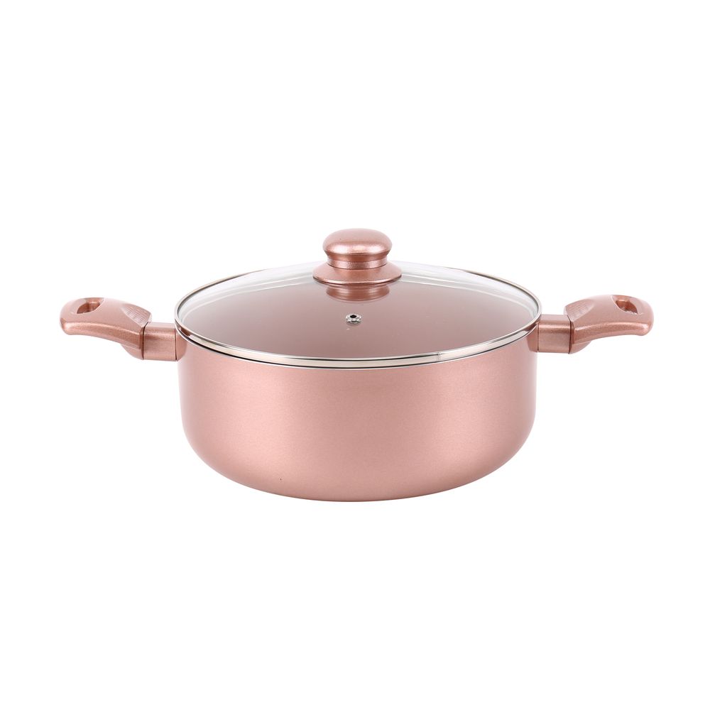 8pc Rose Gold Pan Set S036676180