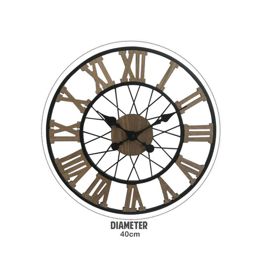 40CM Wood Design Clock S069665091