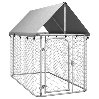 Outdoor Dog Kennel with Roof 100x100x150 cm to 600 x 300 x 150 cm V067939996