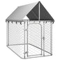 Outdoor Dog Kennel with Roof 100x100x150 cm to 600 x 300 x 150 cm V067939996