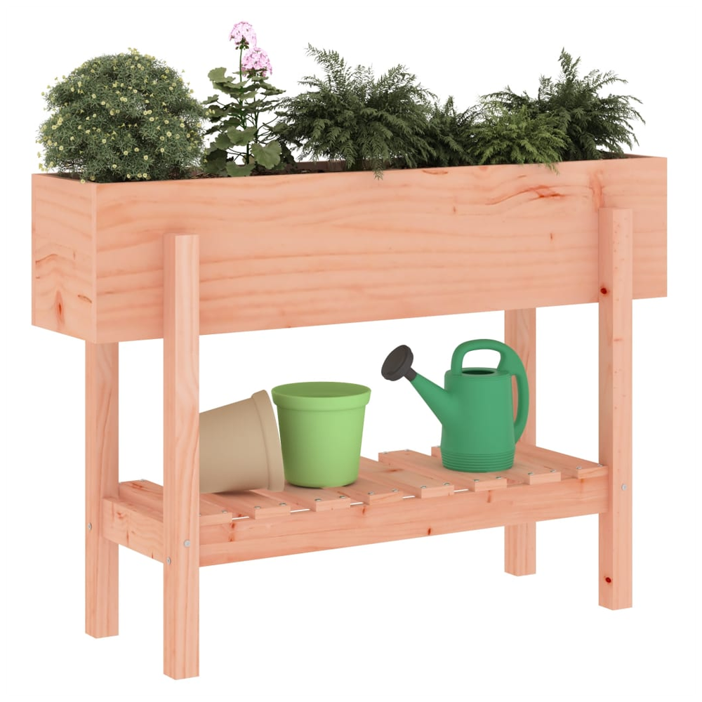 vidaXL Garden Raised Bed 101x30x69 cm Solid Wood Douglas S0671357785