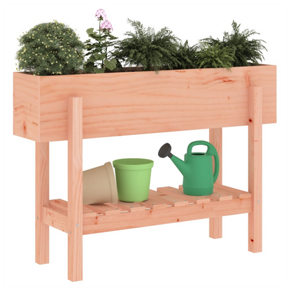 vidaXL Garden Raised Bed 101x30x69 cm Solid Wood Douglas S0671357785