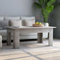 vidaXL Coffee Table White 100x60x42 cm Engineered Wood V0671200161