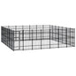 Outdoor Dog Kennel Steel 8.29 m� V067940942