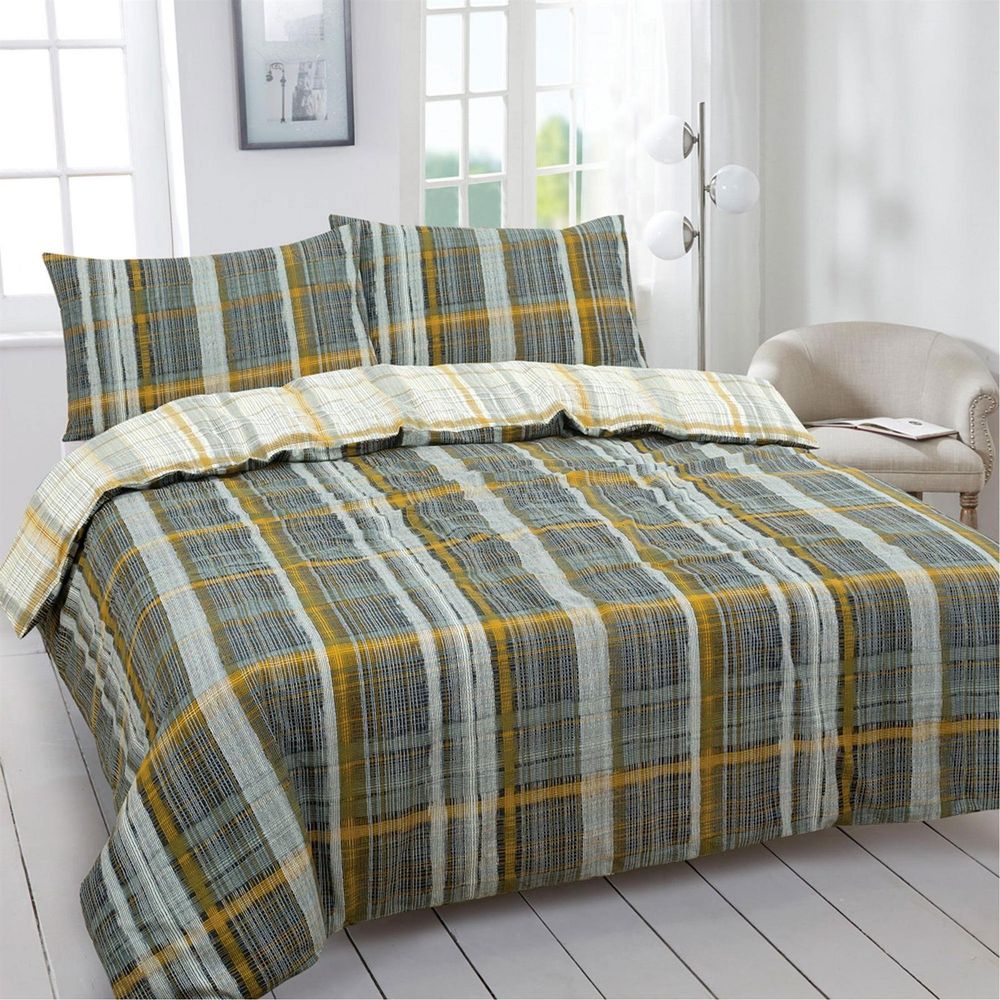 Vantona Clifford Plaid Duvet Cover Set V069599633