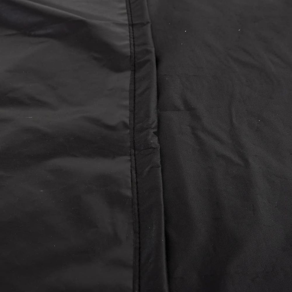 vidaXL Garden Furniture Cover Round Black Ø 244x71 cm 420D Oxford S0671383156