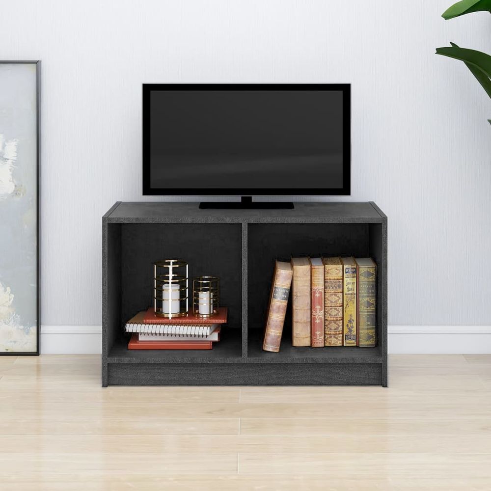 vidaXL TV Cabinet 70x33x42 cm Solid Pinewood V0671202009