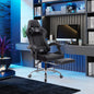 Leather Computer Office Gaming Chair with Massage Function & Footrest V0671029768