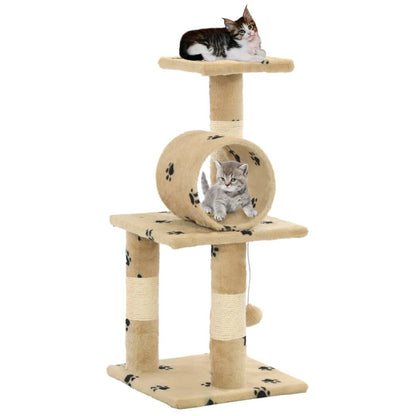 Cat Tree with Sisal Scratching Posts 65 cm S069789422