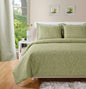 400 TC - Cotton Rich Paisley Print Duvet Cover Set Green V002501761