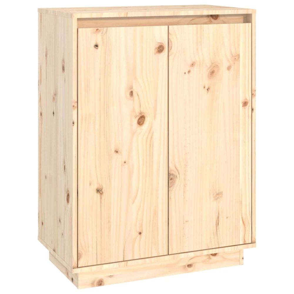 Shoe Cabinet 60x35x80 cm Solid Wood Pine S0671161836