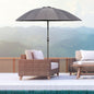 255cm Patio Parasol Umbrella Market Table Parasol 18 Sturdy Ribs V067942494