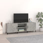 vidaXL TV Cabinet Smoked Oak 150x30x50 cm Engineered Wood S0671068303