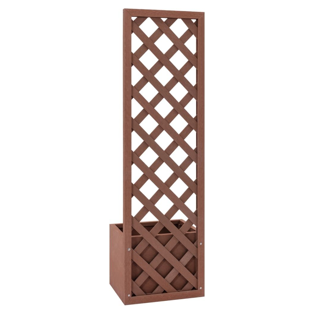 vidaXL Trellis Planter 40x30x135 cm WPC V0671188512