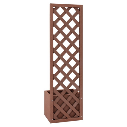 vidaXL Trellis Planter 40x30x135 cm WPC V0671188512