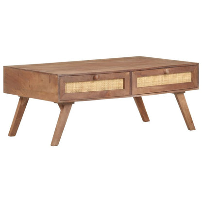 Coffee Table 100x60x40 cm Solid Mango Wood S069807945