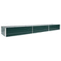 Raised Garden Bed 160x80x77 cm Galvanised Steel Green S069811487