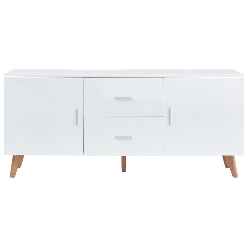 Sideboard White 160x40x70 cm MDF S0671177925