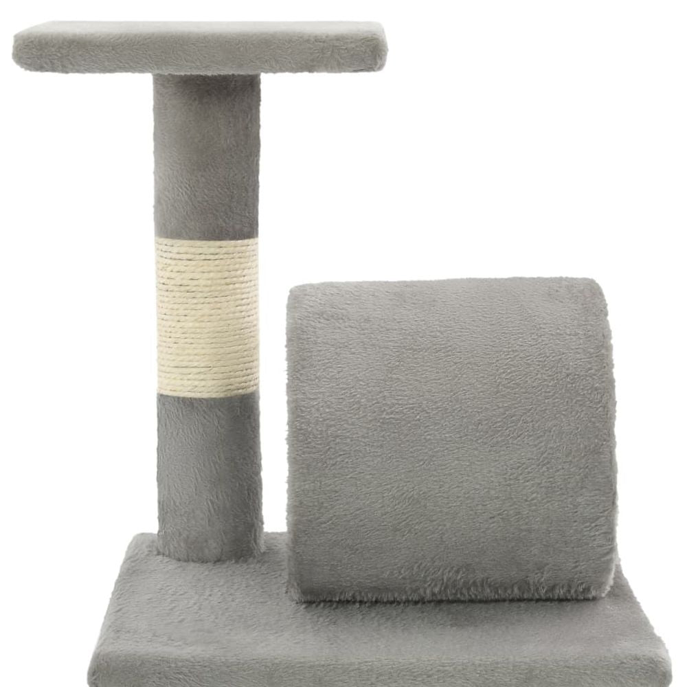 Cat Tree with Sisal Scratching Posts 65 cm S069789420