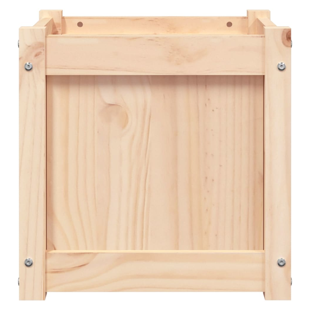 vidaXL Garden Planter 40x40x40 cm Solid Wood Pine S0671384846