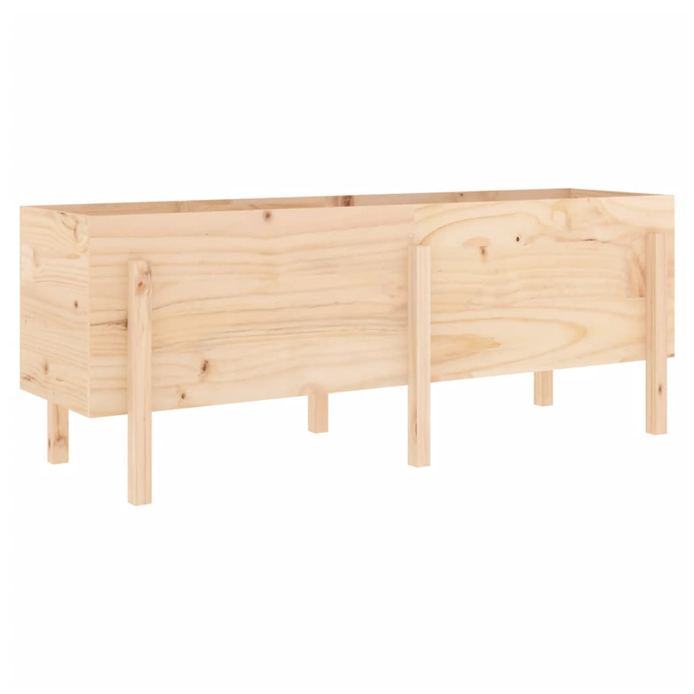 vidaXL Garden Raised Bed 160x50x57 cm Solid Wood Pine S0671358065