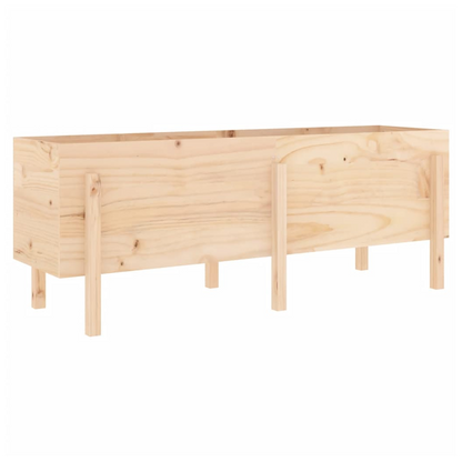 vidaXL Garden Raised Bed 160x50x57 cm Solid Wood Pine S0671358065