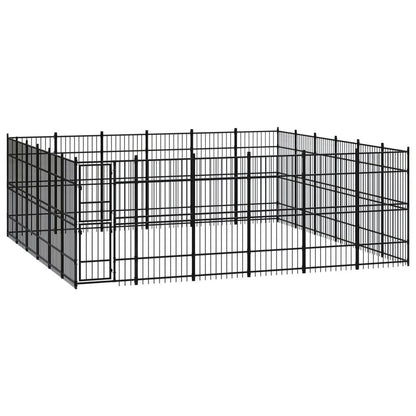 Outdoor Dog Kennel Steel 8.29 m� V067940951