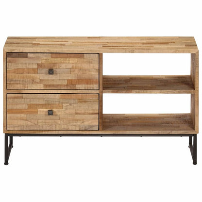 TV Cabinet Reclaimed Teak Wood 90x30x55 cm S069791674