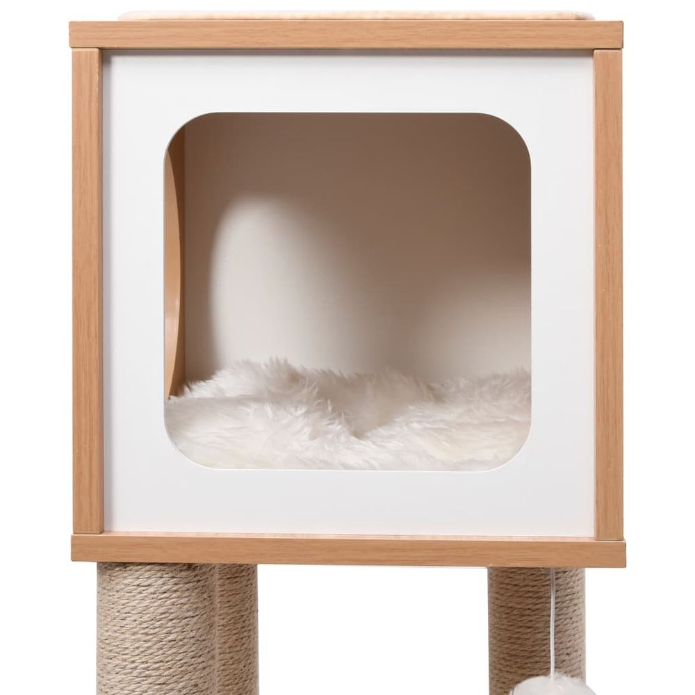 vidaXL Cat Tree with Sisal Scratching Mat 90 cm S069789609