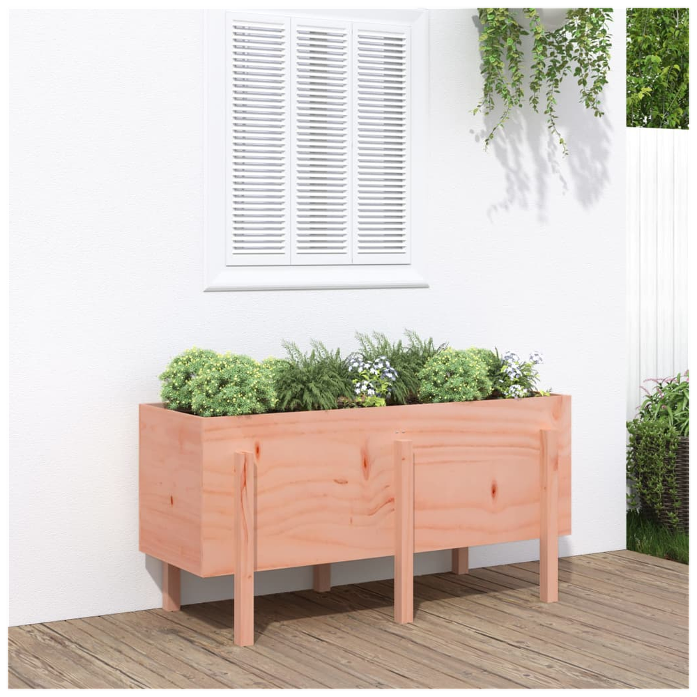 vidaXL Garden Raised Bed 121x50x57 cm Solid Wood Douglas S0671358035