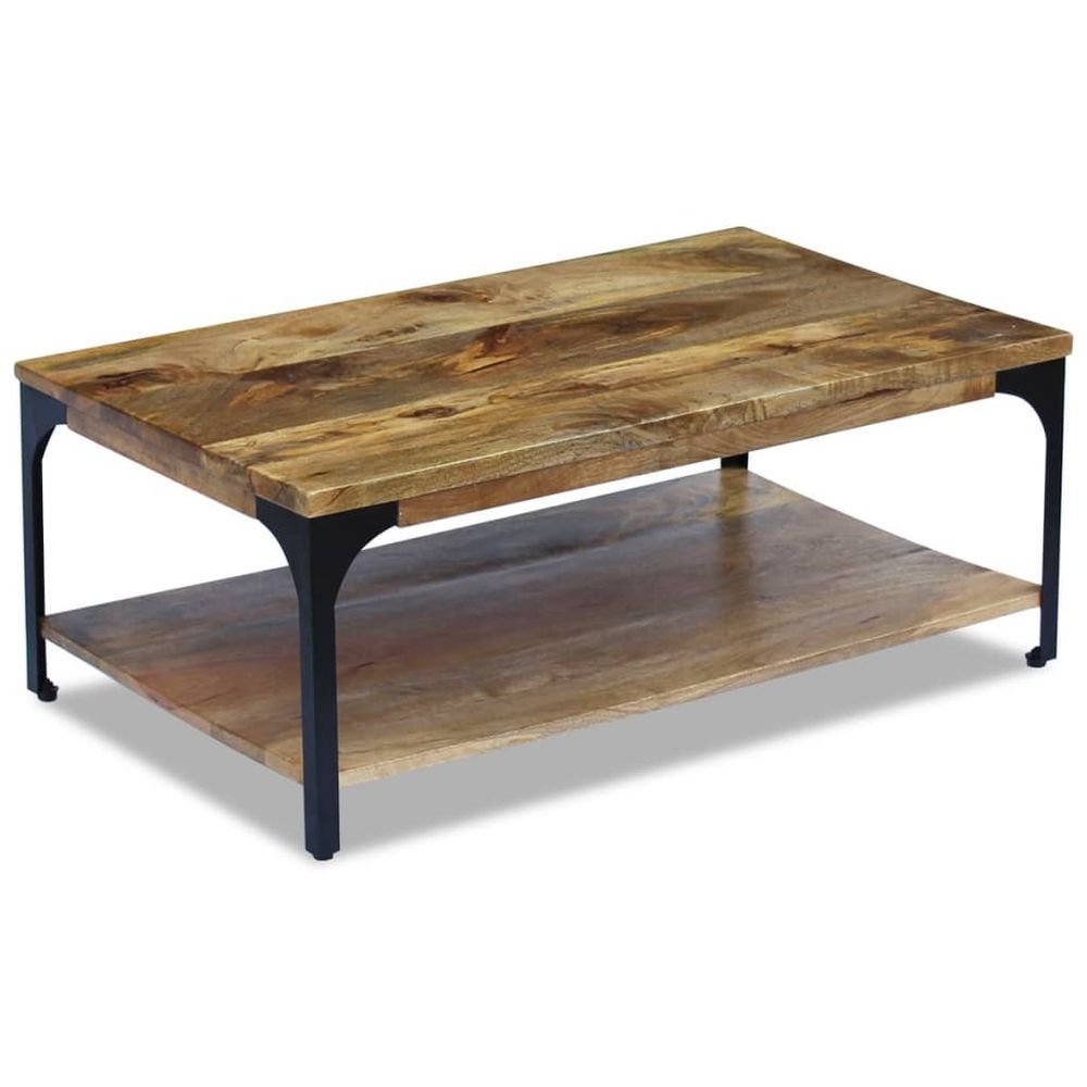 Coffee Table Mango Wood 100x60x38 cm V0671185647