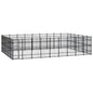 Outdoor Dog Kennel Steel 8.29 m� V067940967