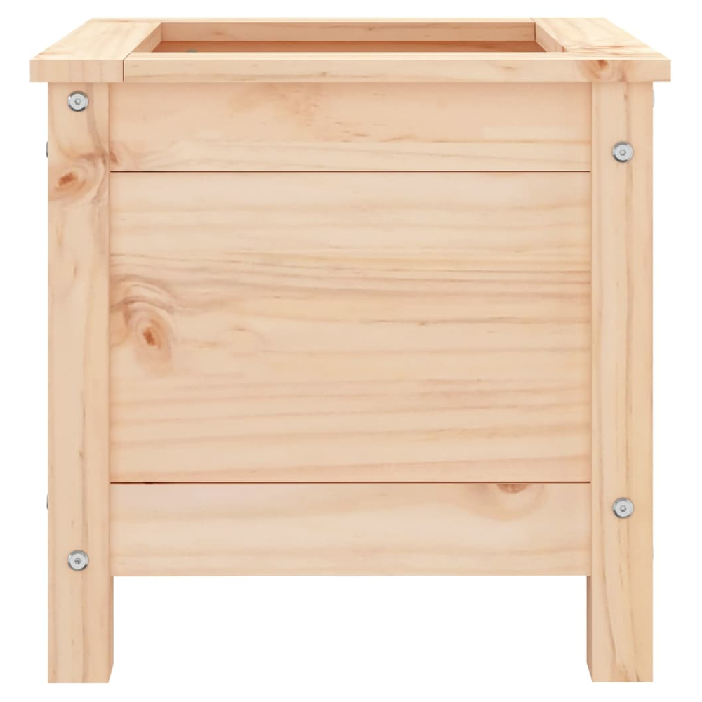 vidaXL Garden Planter 40x40x39 cm Solid Wood Pine S0671357845