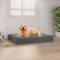 Dog Bed 71.5x54x9 cm Solid Wood Pine V0671052306