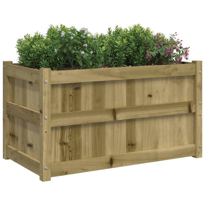 vidaXL Garden Planters 2 pcs Impregnated Wood Pine S0671382985