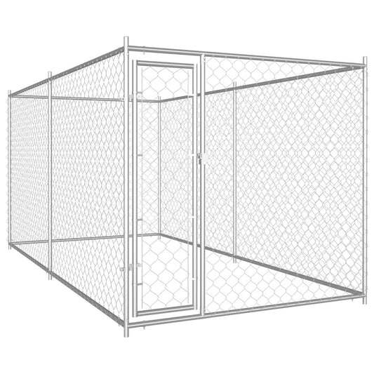 vidaXL Outdoor Dog Kennel 382x192x185 cm V069821235