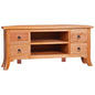 TV Cabinet 100x40x45 cm Solid Wood Mahogany S067940890