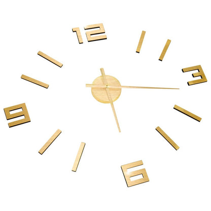 3D Floating Wall Clock Modern Design 100 cm XXL S0671168658