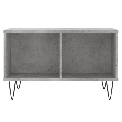 vidaXL Coffee Table Concrete Grey 60x50x36.5 cm Engineered Wood S0671358889