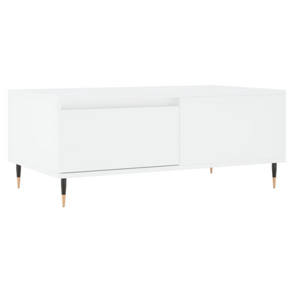 vidaXL Coffee Table White 90x50x36.5 cm Engineered Wood S0671256831