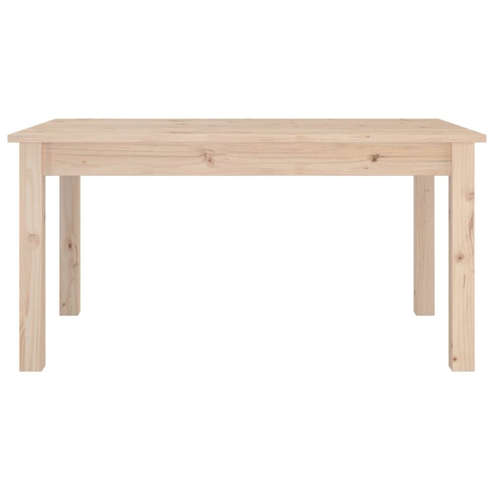 Coffee Table 80x50x40 cm Solid Wood Pine S0671056373