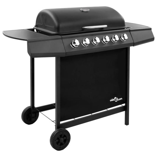 Gas BBQ Grill with 6 Burners Black (FR/BE/IT/UK/NL only) S069812001