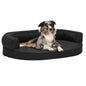 Ergonomic Dog Bed Mattress Linen Look S069865331